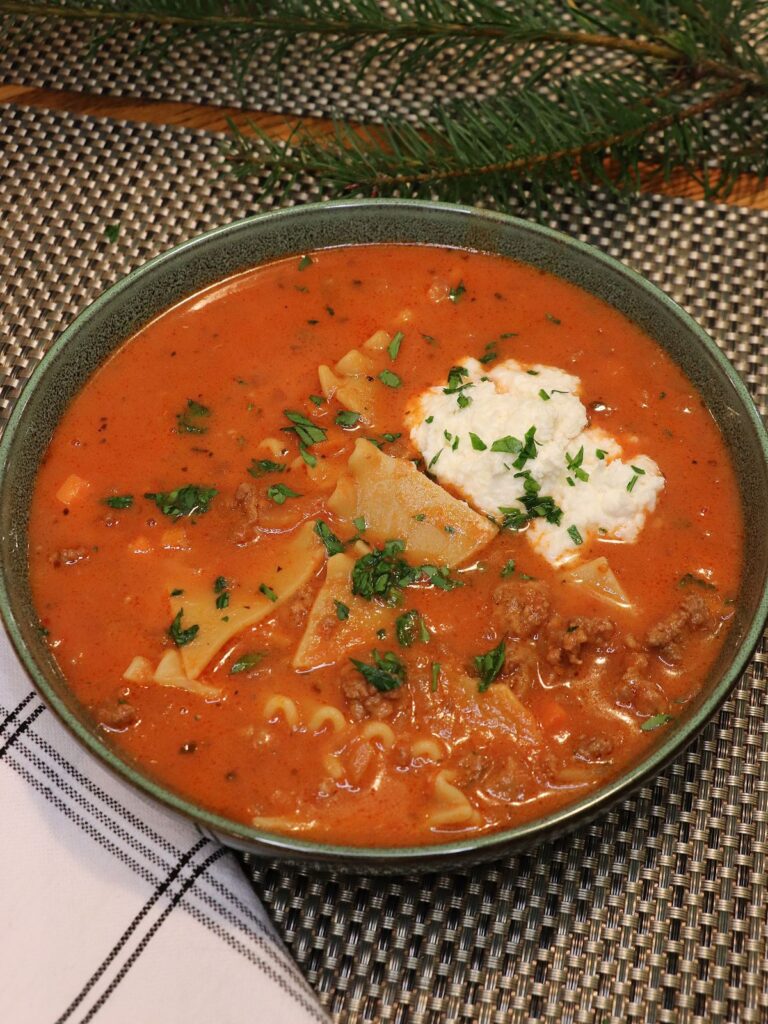 Lasagna Soup